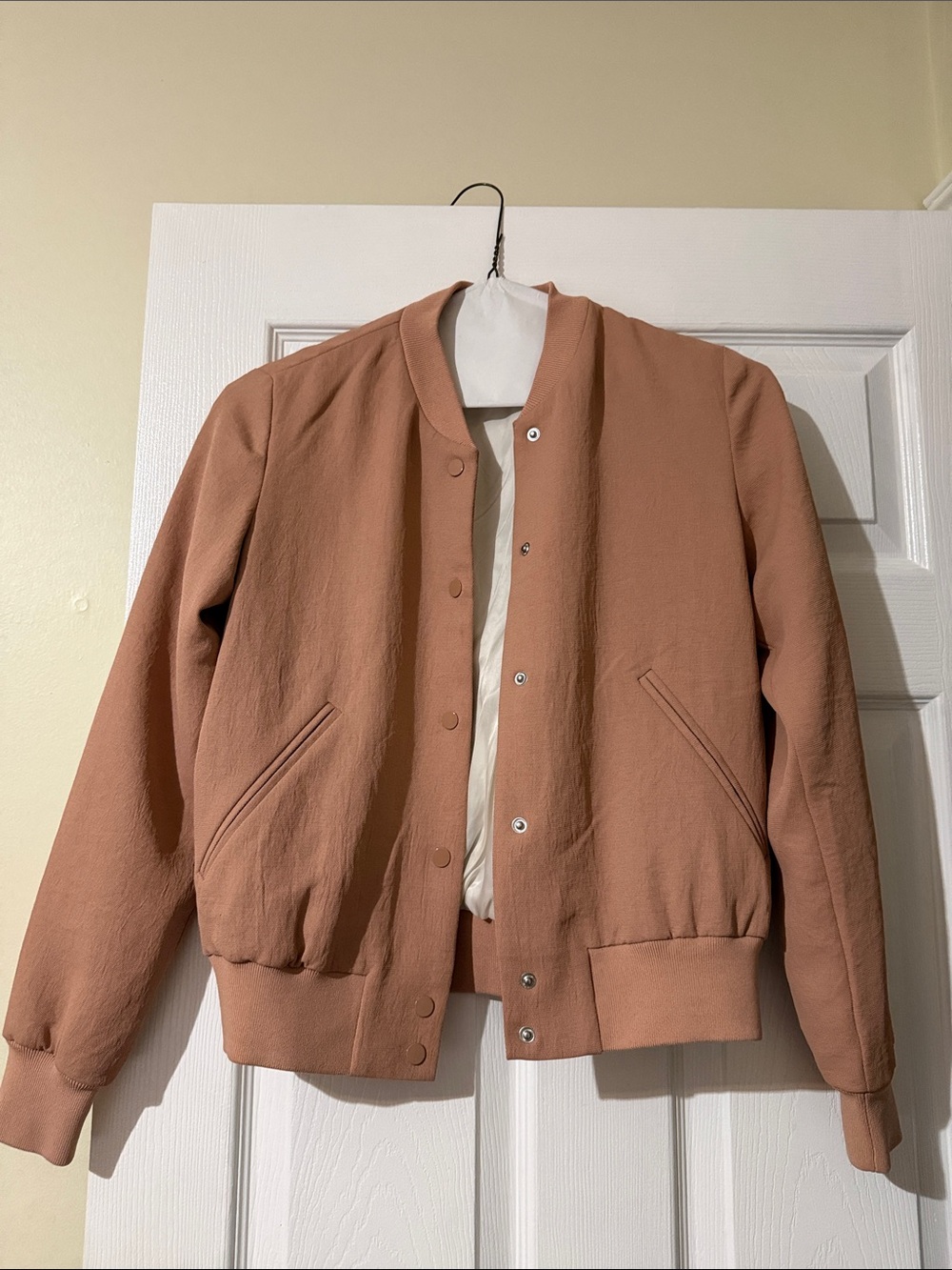 Wilfred Rose-Tan Bomber Jacket